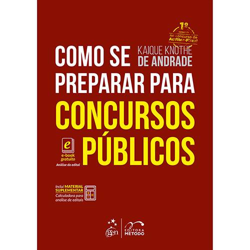 Livro - Como se Preparar para Concursos Públicos