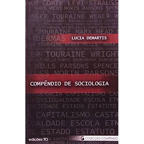 Livro - Compêndio de Sociologia - Coleção Compêndio