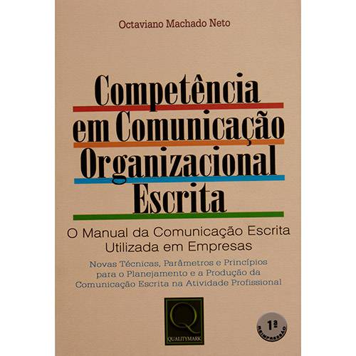 Livro - Competência em Comunicação Organizacional Escrita