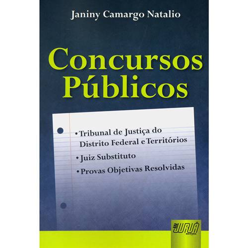 Livro - Concursos Públicos - Distrito Federal