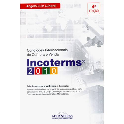 Livro - Condições Internacionais de Compra e Venda: Incoterms 2010