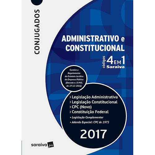 Livro - Conjugados: Administrativo e Constitucional 4 em 1