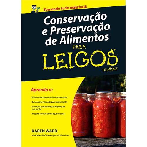 Livro - Conservação e Preservação de Alimentos para Leigos