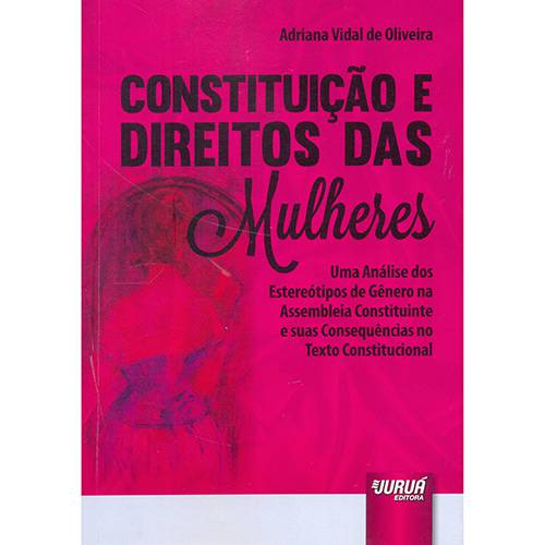 Livro - Constituição e Direitos das Mulheres