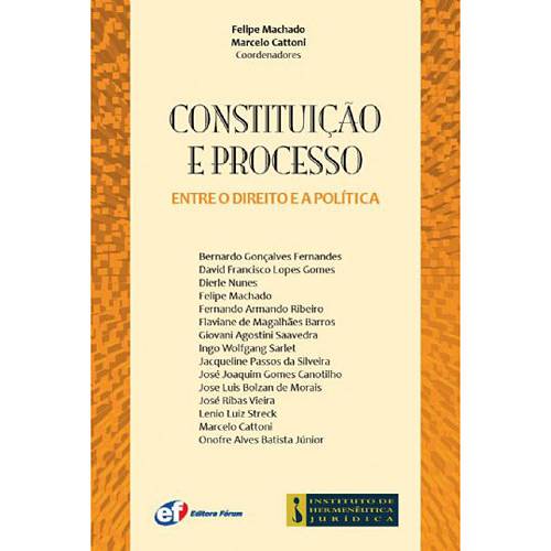 Livro - Constituição e Processo - Entre o Direito e a Política