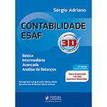 Livro - Contabilidade ESAF 3D: Teoria Sintetizada + 500 Questões Resolvidas (2016)