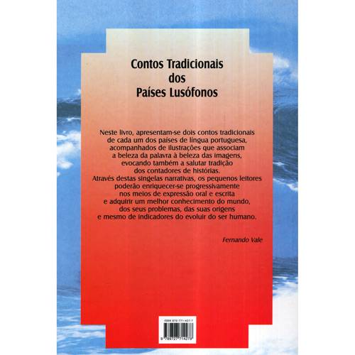 Livro - Contos Tradicionais de Países Lusófonos