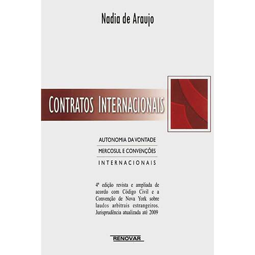 Livro - Contratos Internacionais: Autonomia da Vontade, Mercosul e Convenções