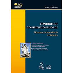 Livro - Controle de Constitucionalidade - Doutrina, Jurisprudência e Questões