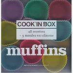 Livro - Cook'in Box Muffins: 28 Recettes Et 9 Moules En Silicone