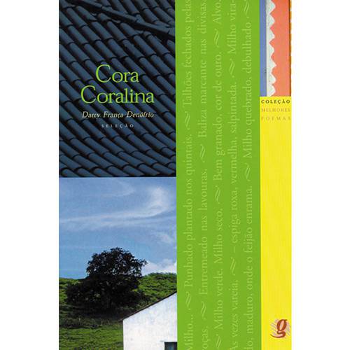 Livro - Cora Coralina - Coleção Melhores Poemas