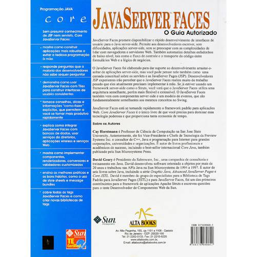 Livro - Core Java Server Faces - o Guia Autorizado