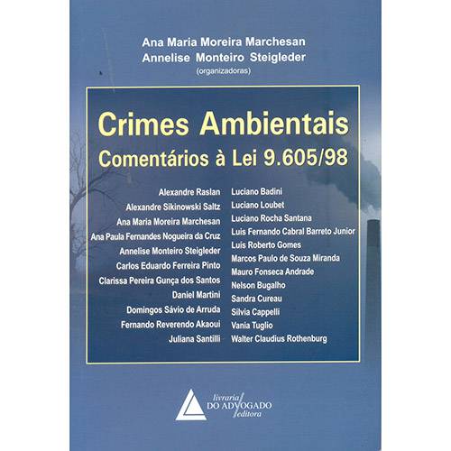 Livro - Crimes Ambientais: Comentários à Lei 9.605/98