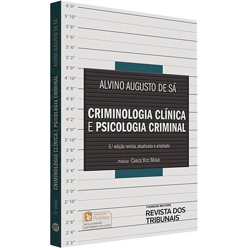 Livro - Criminologia Clínica e Psicologica Criminal