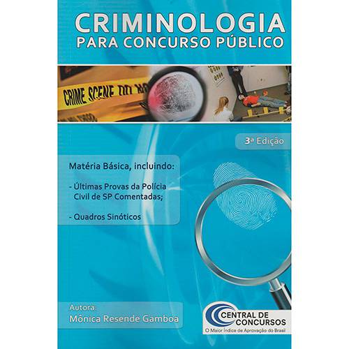 Livro - Criminologia para Concurso Público