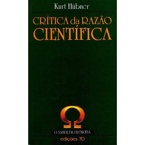 Livro - Crítica da Razão Científica
