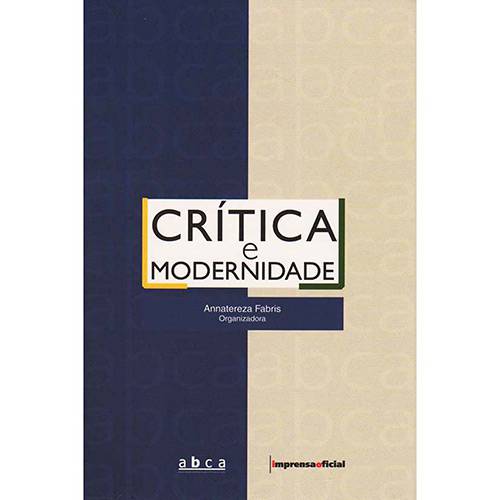 Livro - Crítica e Modernidade