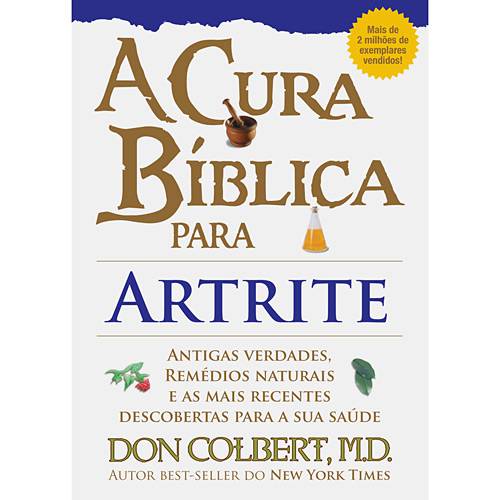 Livro - Cura Bíblica para Artrite, a