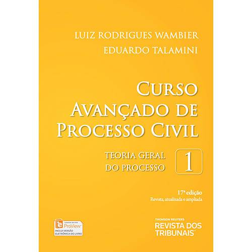 Livro: Curso Avançado de Processo Civil