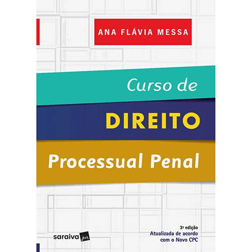Livro - Curso de Direito Processual Penal