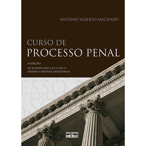 Livro - Curso de Processo Penal