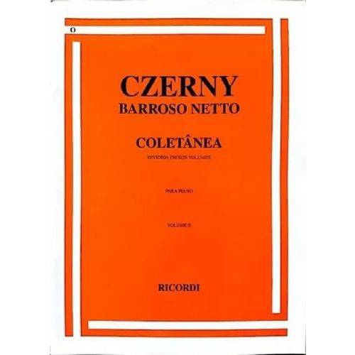 Livro Czerny Coletanea Barroso Netto Vol 2