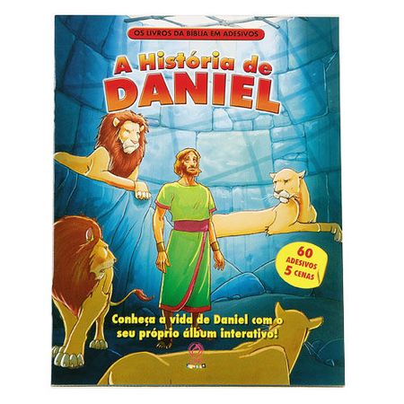 Livro da Bíblia em Adesivos a História de Daniel