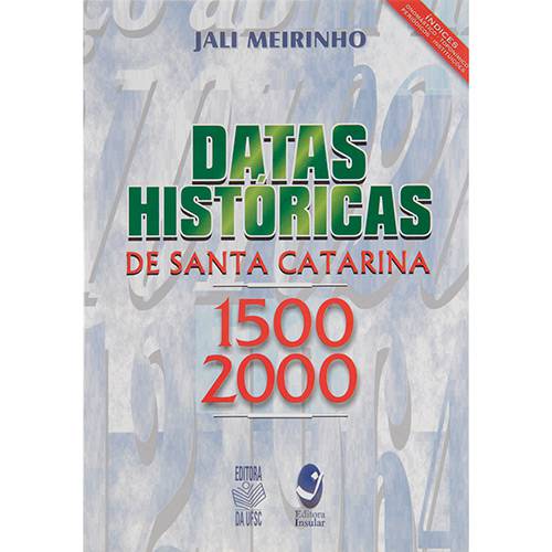 Livro - Datas Históricas de Santa Catarina: 1500-1999