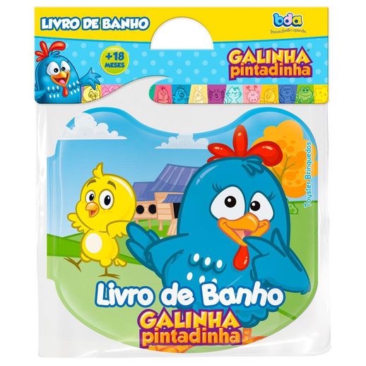 Livro de Banho Galinha Pintadinha - Toyster LIVRO de BANHO GALINHA PINTADINHA