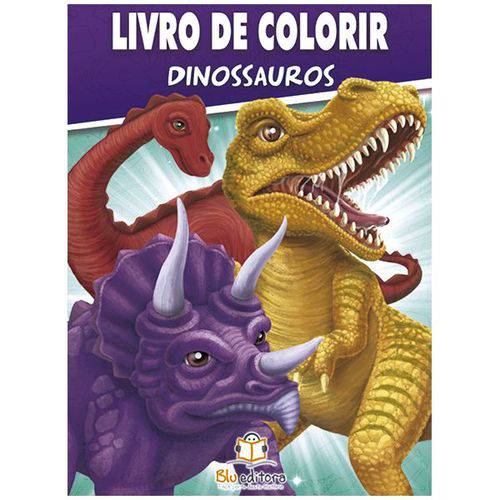 Livro de Colorir Dinossauros