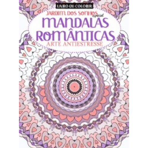 Livro de Colorir - Mandalas Romanticas - Nº01