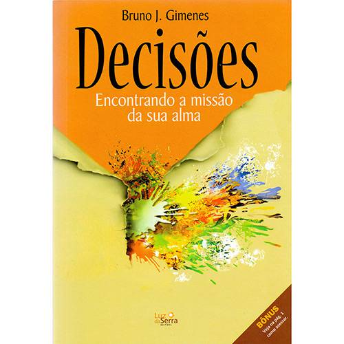 Livro - Decisões: Encontrando a Missão da Sua Alma