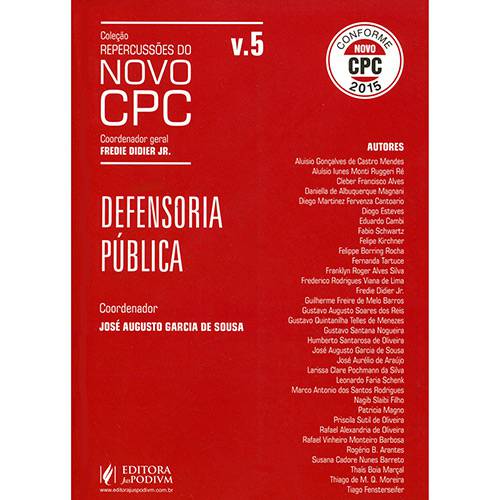 Livro - Defensoria Pública - Coleção Repercussões do Novo CPC - Vol. 5