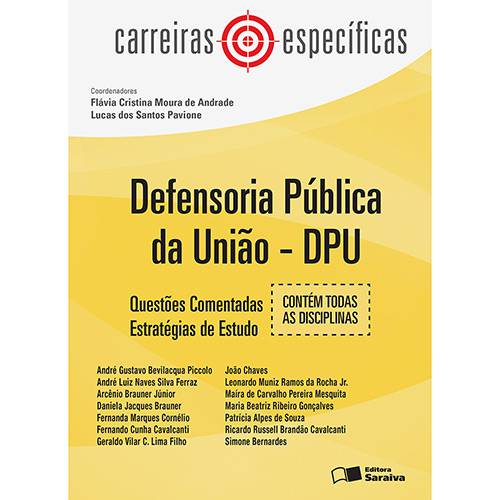 Livro - Defensoria Pública da União - DPU - Coleção Carreiras Específicas