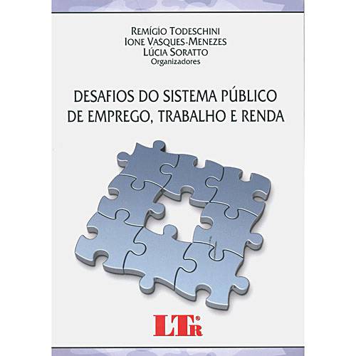 Livro - Desafios do Sistema Público de Emprego, Trabalho e Renda