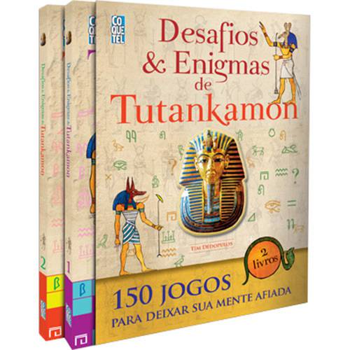 Livro - Desafios Enigmas Tutankamon - Vol. 1 e 2