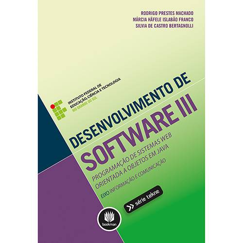 Livro - Desenvolvimento de Software III - Série Tekne