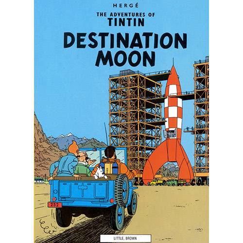 Livro - Destination Moon - The Adventures Of Tintin