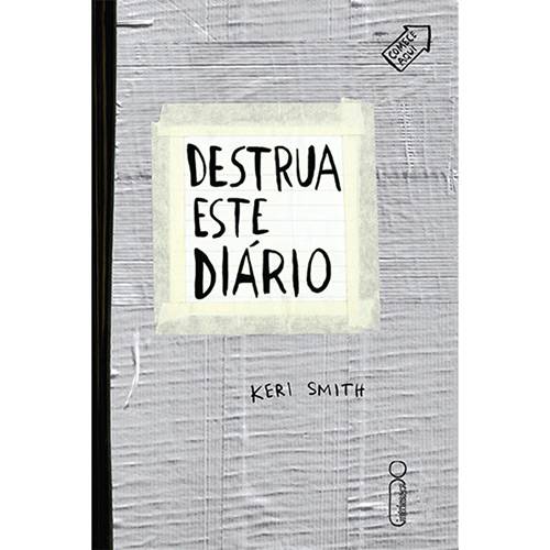 Livro - Destrua Este Diário (Capa Silver Tape)