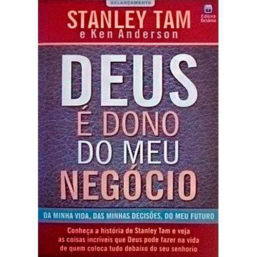 Livro Deus é Dono do Meu Negócio - Stanley Tam