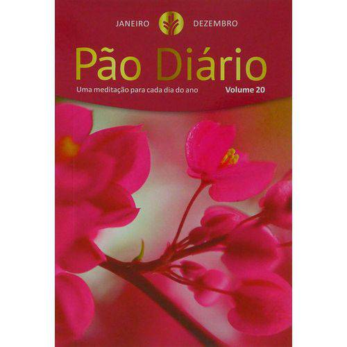 Livro Devocional Pão Diário Feminino Vol. 20 Ano 2017