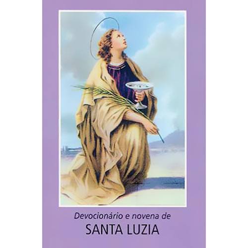 Livro - Devocionário e Novena de Santa Luzia