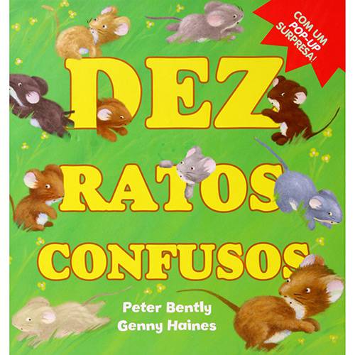 Livro - Dez Ratos Confusos - com Pop-up Surpresa