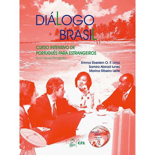 Livro - Diálogo Brasil: Curso Intensivo de Português para Estrangeiros