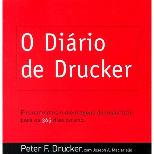 Livro - Diário de Drucker, o