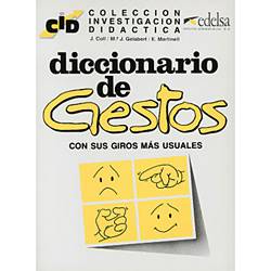 Livro - Diccionario de Gestos Con Sus Giros