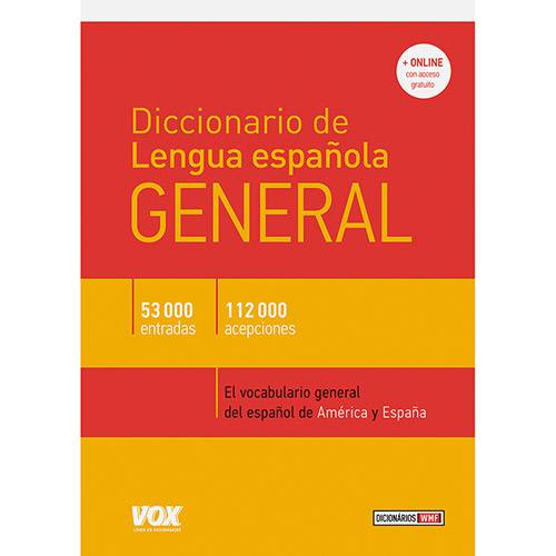 Livro - Diccionario de Lengua Española General