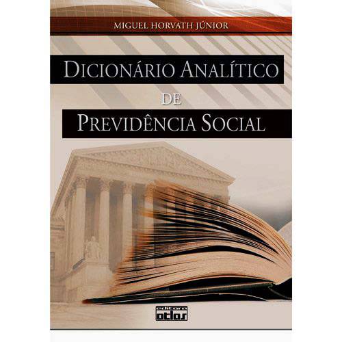 Livro - Dicionário Analítico de Previdência Social