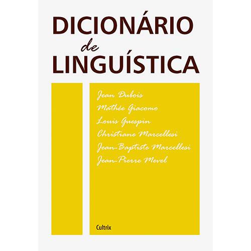 Livro - Dicionário de Linguística