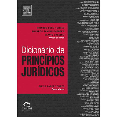 Livro - Dicionário de Príncipios Jurídicos